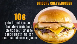 Pain Brioche Cheese Burger
