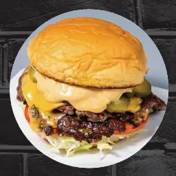 Burger-American Double Cheese Burger